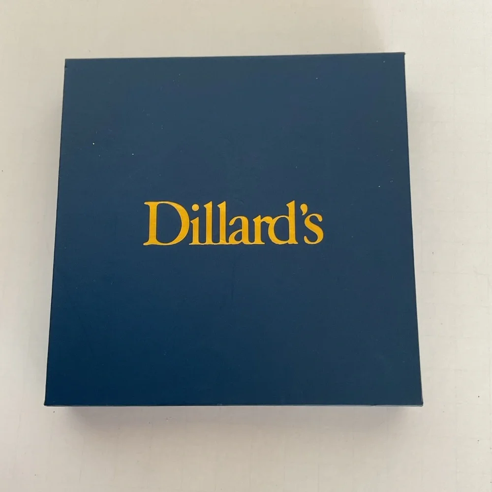 Dillards Collectible Porcelain Snowflake Ornament NWT